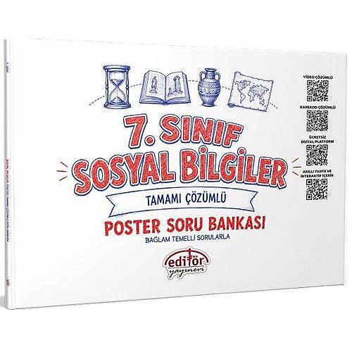 Edit�r 7. S�n�f Sosyal Bilgiler Poster Soru Bankas� ��z�ml� Edit�r Yay�nlar�