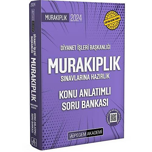 2024 Diyanet leri Bakanl Murakplk Snavlarna Hazrlk Konu Anlatml Soru Bankas