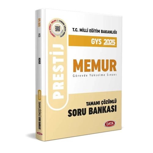 Milli E�itim Bakanl��� Memur Tamam� ��z�ml� GYS Soru Bankas� Data Yay�nlar�