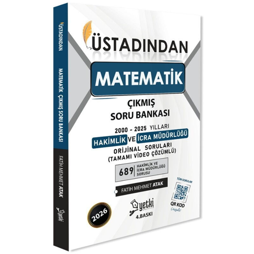 Yetki Yay�nlar� 2026 �stad�ndan Matematik Hakimlik ve �cra M�d�rl��� ��km�� Soru Bankas�