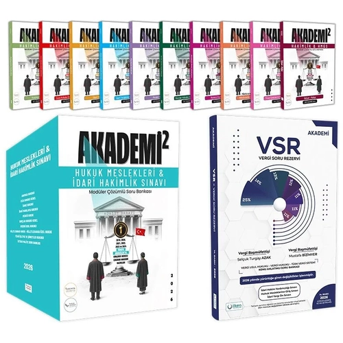 �lken Akademi �dari Hakimlik Mod�ler ��z�ml� Soru Bankas� + VSR 2026