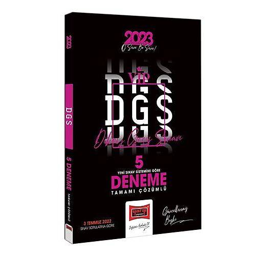 Yarg Yaynlar 2023 DGS Tamam zml 5 Deneme