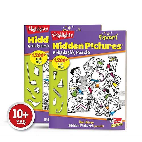 Favori Hidden Pictures 2'li Set Dikkat At�lyesi Yay�nlar�