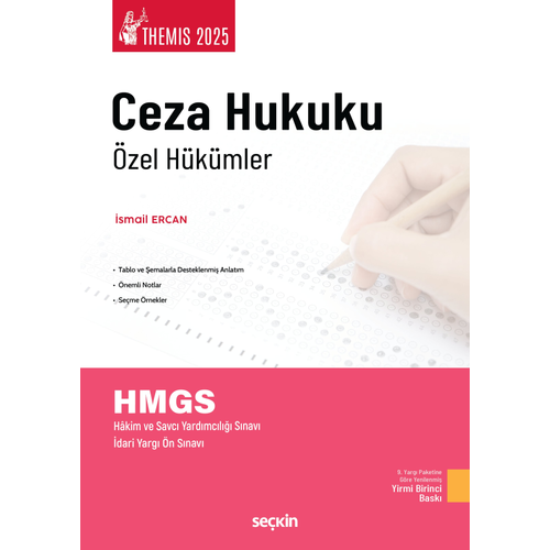 THEMIS �Ceza Hukuku �zel H�k�mler Konu Kitab� Ocak 2025