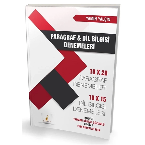 Pelikan KPSS MEB-AGS DGS ALES YKS Paragraf ve Dil Bilgisi Denemeleri zml - Yamin Yalin Pelikan Yaynlar