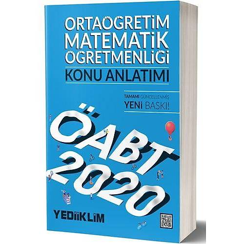 ÖABT Ortaöðretim Matematik Öðretmenliði Konu Anlatýmlý Yediiklim Yayýnlarý 2020