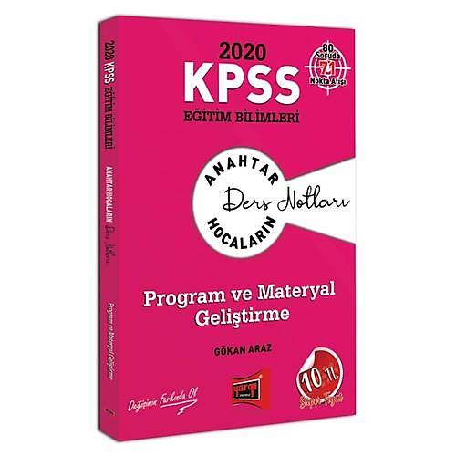 KPSS Eitim Bilimleri Program ve Materyal Gelitirme Ders Notlar Yarg Yaynlar 2020