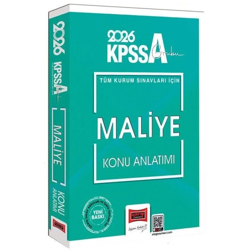 Yarg� 2026 KPSS A Grubu Maliye Konu Anlat�m� Yarg� Yay�nlar�