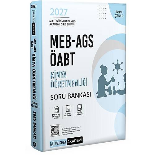 Pegem Akademi 2027 MEB-AGS �ABT Kimya ��retmenli�i Soru Bankas�
