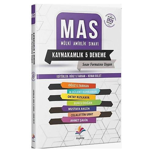 Dizgi Kitap 2020 MAS Kaymakamlk 5 Deneme Dizgi Kitap Yaynlar