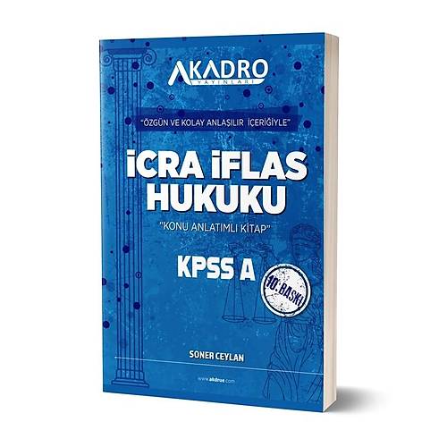 A Kadro KPSS A Grubu �cra �flas Hukuku Konu Anlat�ml� 10. Bask� A Kadro Yay�nlar�