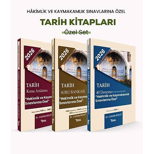 TAR�H Kitaplar� �zel Set 3'l� 