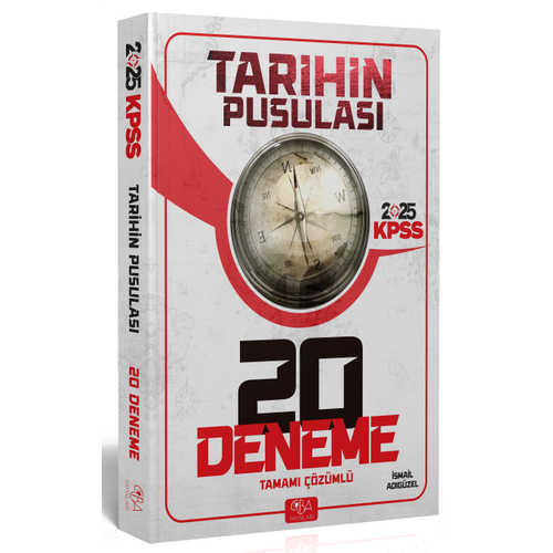 CBA Yaynlar 2025 KPSS Tarihin Pusulas 20 Deneme zml smail Adgzel CBA Akademi