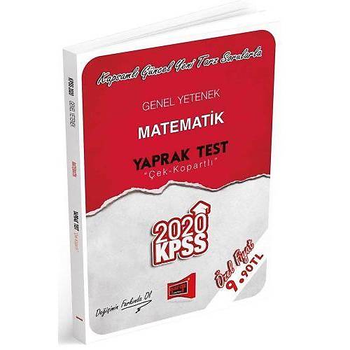 KPSS Genel Yetenek Matematik Çek Kopartlı Yaprak Test Yargı Yayınları 2020
