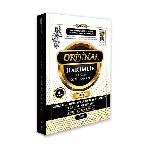 Orijinal Vergi Hukuku, Vergi Usul Hukuku ve Trk Vergi Sistemi Hakimlik km Soru  Bankas Yetki Yaynlar 2025
