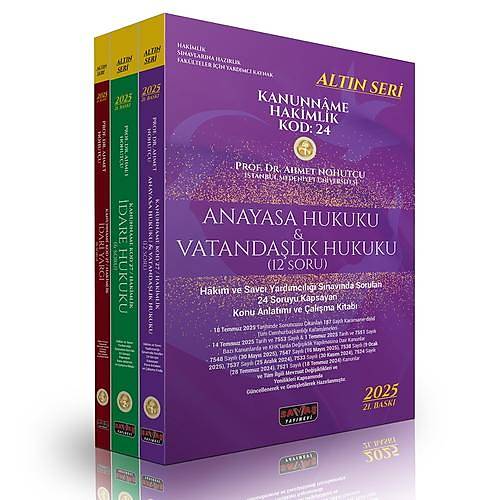 KANUNNAME Hakimlik Kod: 24 Sava� Yay�nlar� A�ustos 2025