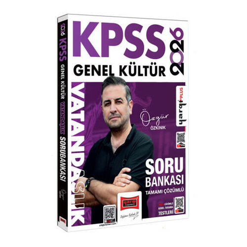 Yarg� Yay�nlar� 2026 KPSS Genel K�lt�r Tamam� ��z�ml� Vatanda�l�k Soru Bankas� �zg�r �zk�n�k Yarg�