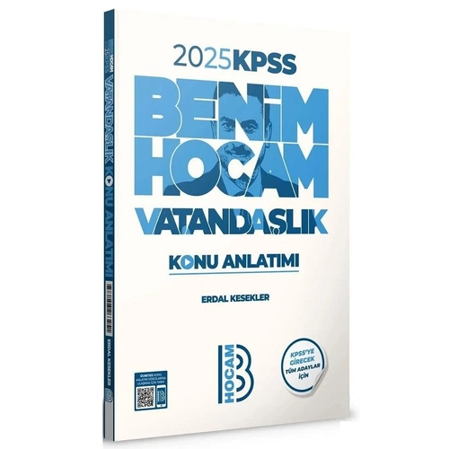 Benim Hocam 2025 KPSS Vatanda�l�k Konu Anlat�m� - Erdal Kesekler Benim Hocam Yay�nlar�