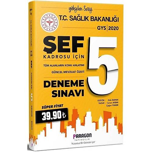 2020 GYS Salk Bakanl EFLK Konu ve Mevzuat zetli 5 Deneme Paragon Yaynclk