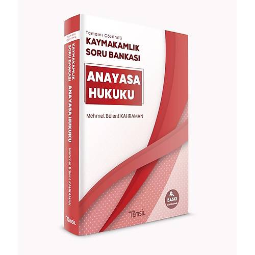 Anayasa Hukuku Kaymakaml�k Soru Bankas� Mehmet B�lent Kahraman Temsil Kitap