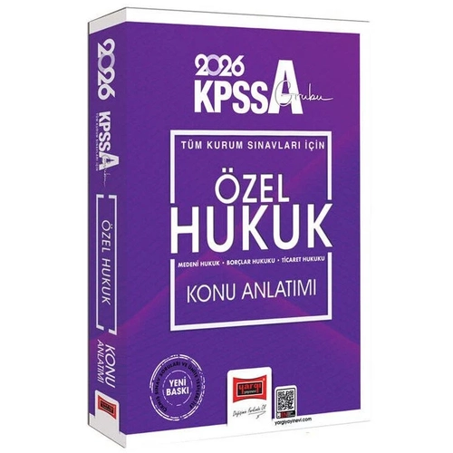 Yarg� 2026 KPSS A Grubu �zel Hukuk Konu Anlat�m� Yarg� Yay�nlar�