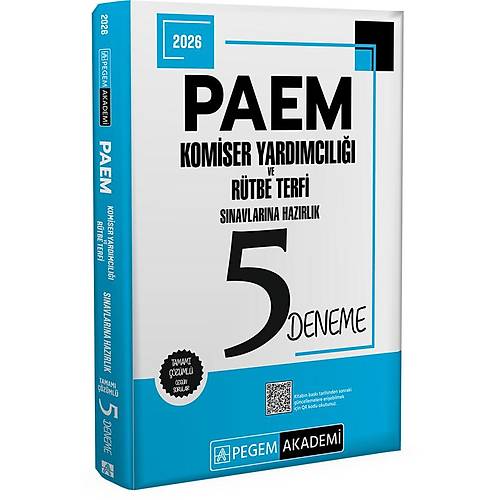 2026 PAEM Komiser Yard�mc�l��� ve R�tbe Terfi S�navlar�na Haz�rl�k 5 Deneme