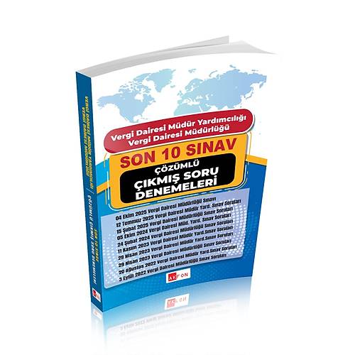 Vergi Akademisi Vergi Dairesi M�d�r Yard�mc�l��� ve Vergi Dairesi M�d�rl��� Son 10 S�nav ��z�ml� ��km�� Soru Denemeleri