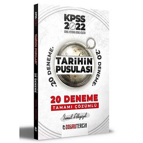 Doğru Tercih Yayınları 2022 KPSS Tarihin Pusulası Tamamı Çözümlü 20 Deneme