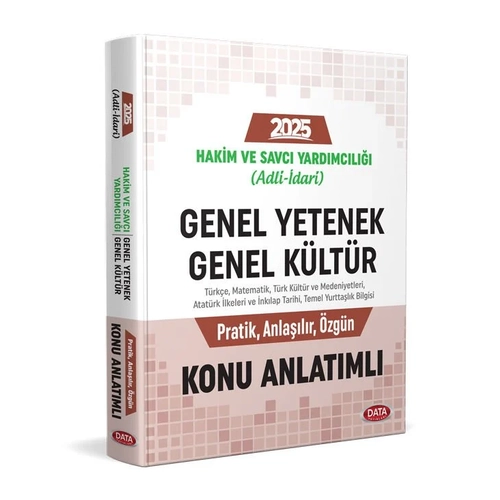 Mecelle Hakim ve Savc� Yard�mc�l��� (Adli-�dari) Genel Yetenek - Genel K�lt�r Konu Anlat�ml�