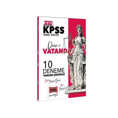 Yarg Yaynlar 2023 KPSS Divan- Vatandalk Tamam zml 10 Deneme