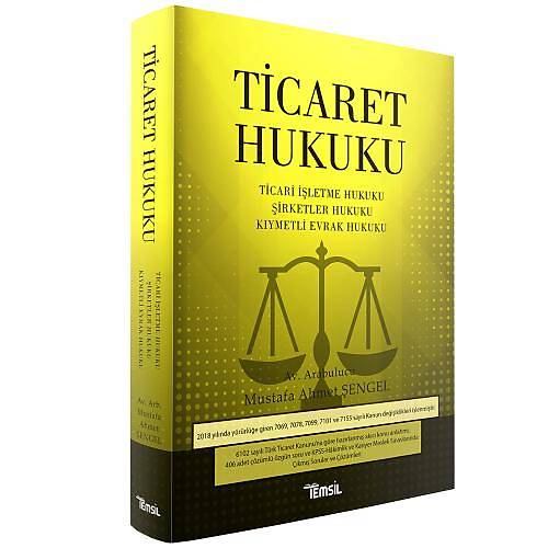 Temsil Yaynlar Ticaret Hukuku Mustafa Ahmet engel 2019
