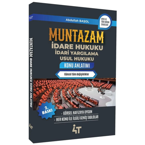 MUNTAZAM �dare Hukuku Konu Anlat�m� Abdullah Ba�ol 4T Yay�nlar�