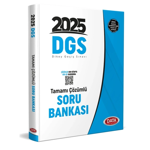 Data Yay�nlar� 2025 DGS Tamam� ��z�ml� Soru Bankas�