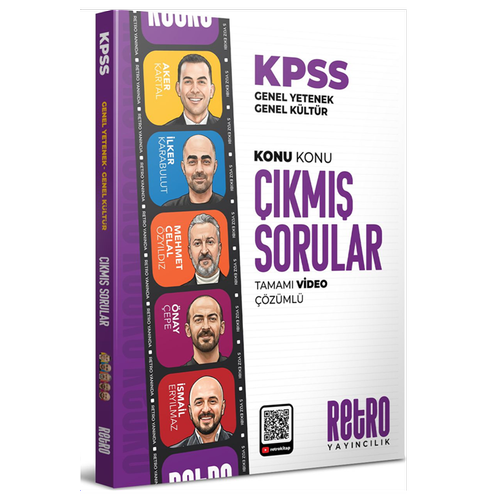 Retro Yay�nc�l�k 2026 KPSS Genel Yetenek Genel K�lt�r 5Y�z ��km�� Sorular Konu Konu ��z�ml�