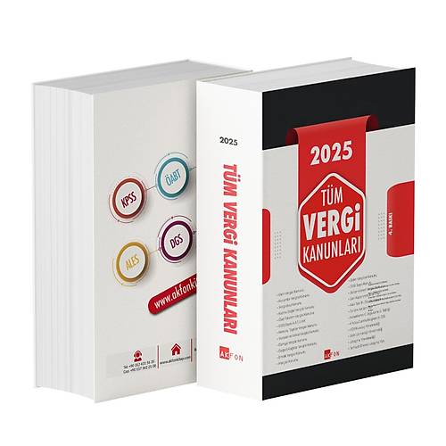 Akfon Yaynlar Tm Vergi Kanunlar 2025