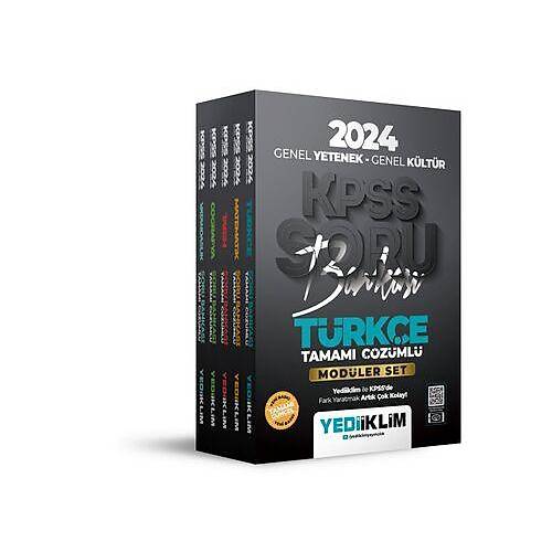 Yediiklim Yaynlar 2024 KPSS Genel Yetenek Genel Kltr Modler Set Soru Bankas