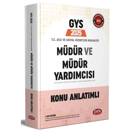 T.C. Aile ve Sosyal Hizmetler Bakanl��� GYS M�d�r ve M�d�r Yard�mc�s� Konu Anlat�ml�