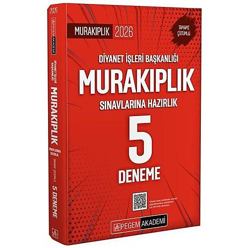Pegem 2026 GYS D�B Diyanet ��leri Ba�kanl��� Murak�pl�k 5 Deneme ��z�ml� G�revde Y�kselme Pegem Akademi Yay�nlar�