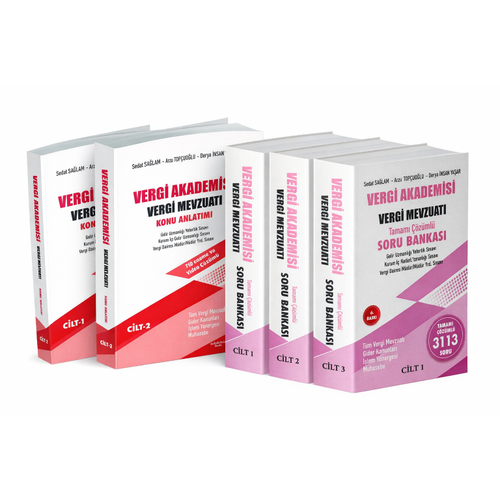 Vergi Akademisi Konu Anlat�m� + Soru Bankas� Seti Ocak 2026