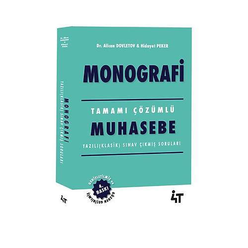 4T Monografi Tamam� ��z�ml� Muhasebe Yaz�l� (KLAS�K) Sorular 4.Bask�