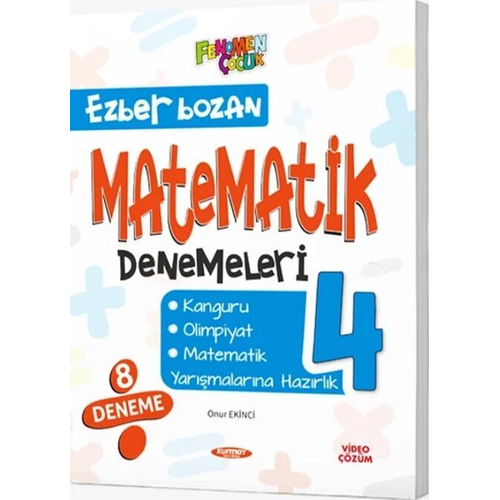 Kurmay ELT 4. S�n�f Ezber Bozan Matematik Denemeleri Onur Ekinci