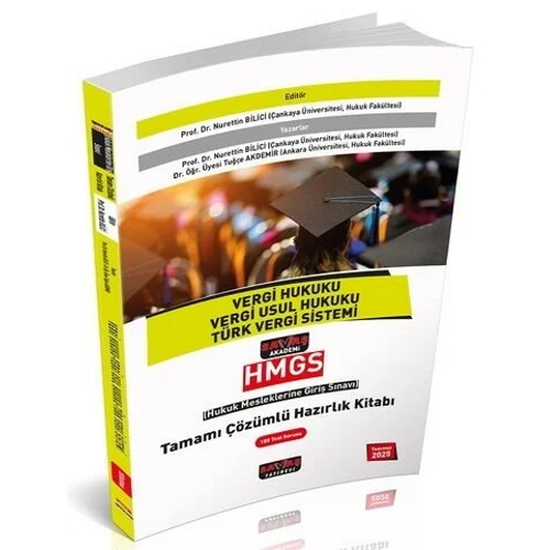 Sava Yaynlar 2025 HMGS Vergi Hukuku Vergi Usul Hukuku TVS Tamam zml Hazrlk Kitab