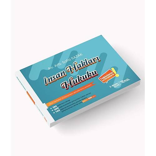 �nsan Haklar� Hukuku Tablolarla ve �rneklerle Konu Anlat�m� Safa Sazak Temsil Kitap