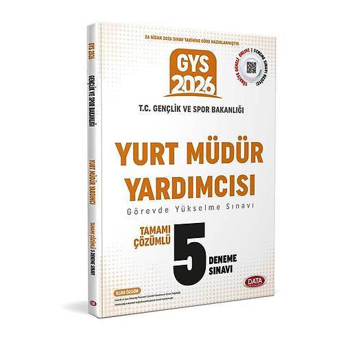 T.C. Gen�lik ve Spor Bakanl��� Yurt M�d�r Yard�mc�s� Tamam� ��z�ml� 5 Deneme S�nav�