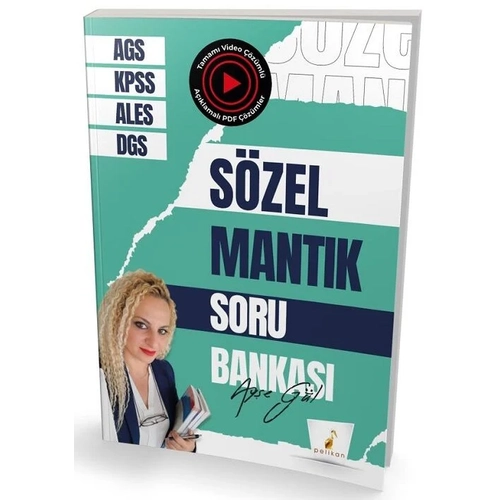 Pelikan KPSS MEB-AGS ALES DGS S�zel Mant�k Soru Bankas� ��z�ml� - Ay�e G�l Pelikan Yay�nlar�