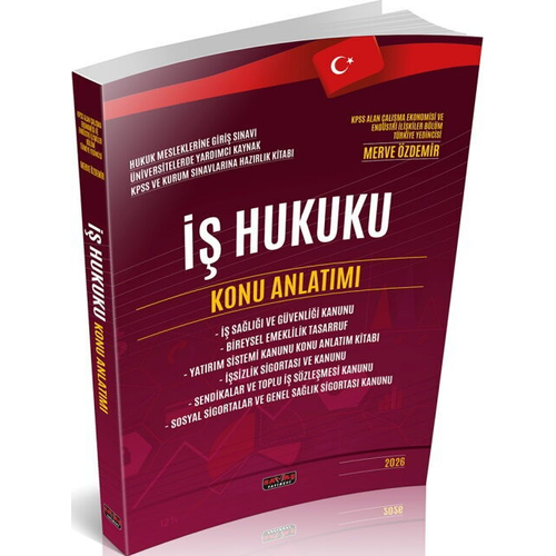 Sava� Yay�nlar� 2026 HMGS ve T�m Kurum S�navlar� ��in �� Hukuku Konu Anlat�m�