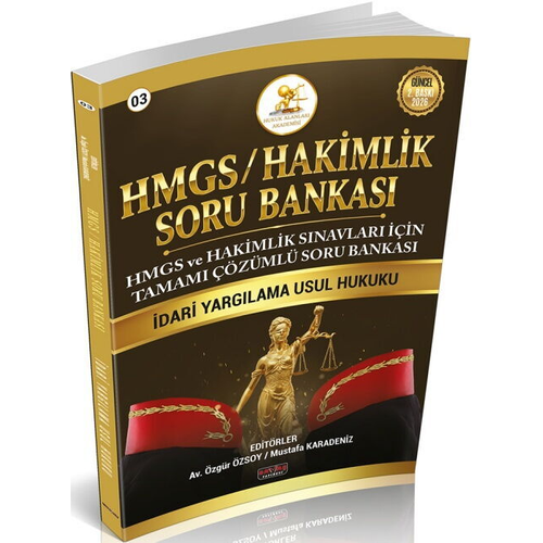 Sava� Yay�nlar� 2026 HUKAL HMGS-HAK�ML�K �dari Yarg�lama Hukuku Soru Bankas�
