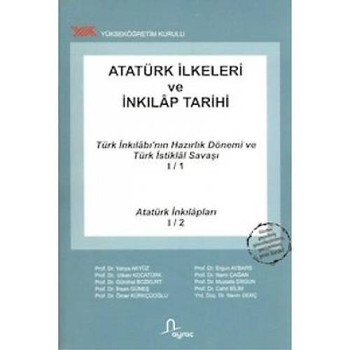 Atatrk lkeleri ve nklap Tarihi Yahya Akyz ( YK TARH )