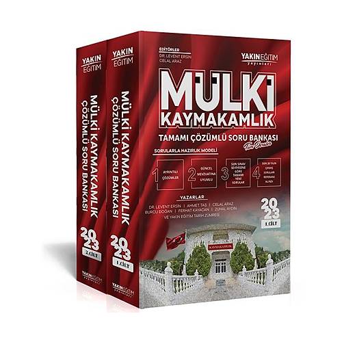 Yakn Eitim MLK Kaymakamlk Tamam zml Soru Bankas - 2023