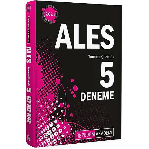 Pegem 2021 ALES TAMAMI ZML 5 Deneme Pegem Akademi Yaynlar